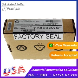 New Factory Sealed AB 5069-IB16F SER A Compact I/O Input Module 5069IB16F - Picture 1 of 2