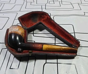 VICTORIAN CASED ESTATE PIPE c1890 Smoking - Picture 1 of 10