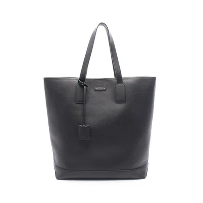 SAINT LAURENT PARIS Bolso de Hombro Bolso de Mano Cuero Negro con Llavero #RC3298 Foto 1 de 4