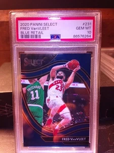 2020 Select Fred VanVLEET PSA 10 GEM MINT Retail Blue #231 Raptors Rockets - Bild 1 von 2