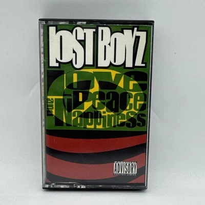 LOST BOYZ-LOVE, PEACE & NAPPINESS (CASSETTE TAPE)/UC53072/OOP/BMG CLUB. - Image 1 of 4
