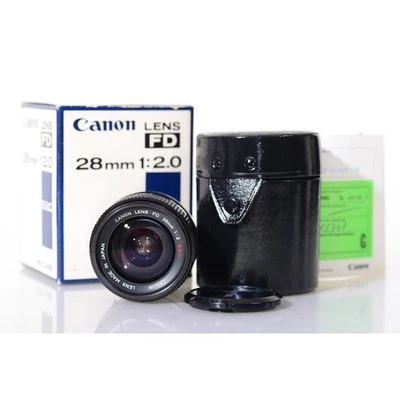 Canon Fd 2,0/28 S. S. C. Lente Gran Angular - Canon 28mm 1:2 - Imagen 1 de 4
