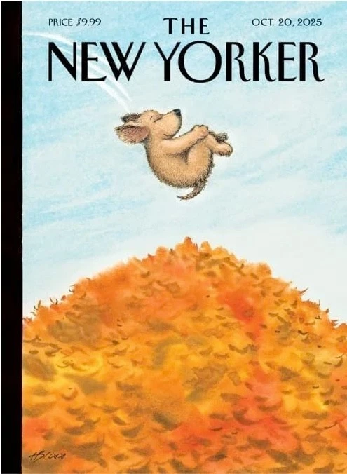 THE NEW YORKER MAGAZINE - OCTOBER 20, 2025 - Image 1 of 2