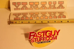 VINTAGE Yamaha sticker decal XS RD RZ R6 R1 two stroke road drag race old school - Picture 1 of 3
