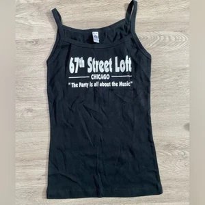 Chicago House Music Merch 67th Street Loft Black Women's Tank Top - Picture 1 of 4
