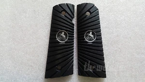 Nuevo agarre de resina epoxi negra para Colt 1911 TAMAÑO COMPLETO Kimber Taurus Magwell Cut - Imagen 1 de 8