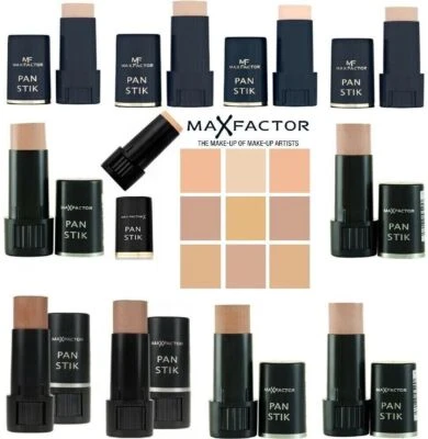 MAX FACTOR PAN STICK STIK FOUNDATION FULL COVERAGE 9g *CHOOSE YOUR SHADE* - Image 1 of 4