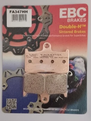 EBC Sintered FRONT Disc Brake Pads Fits VICTORY CORY NESS JACKPOT (2008 to 2010) — 第 1/4 张图片