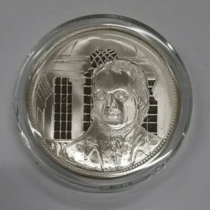Medaglia Franklin Mint Argento Sterling Firmatari della Dichiarazione William Ellery - Foto 1 di 2