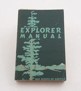 Explorer Manual Boy Scouts of America Book BSA (F3L-28) January 1950 1st - Picture 1 of 6