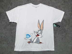 Diamond Supply Co x Looney Tunes Bugs Bunny men's white t-shirt XXL warner bros - Picture 1 of 7