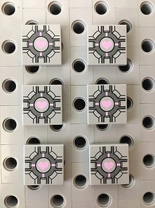 Lego 2x2 Deco Azulejos Wit Corazón Suave Minifiguras Finlandesas Nuevas 6 piezas - Imagen 1 de 2
