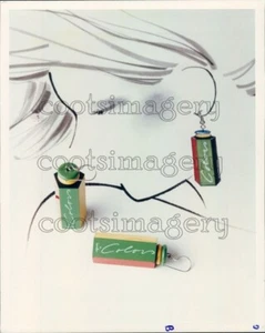 1990 Benetton Colors Fragrance Christmas Ad Press Photo - Picture 1 of 2