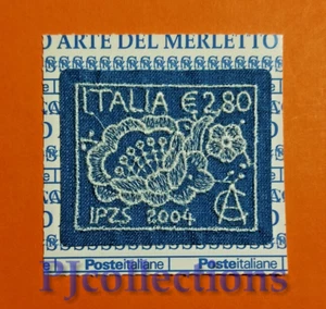 A862-ITALIA-ITALY 2004 L'ARTE DEL MERLETTO € 2,80 MNH - Imagen 1 de 1