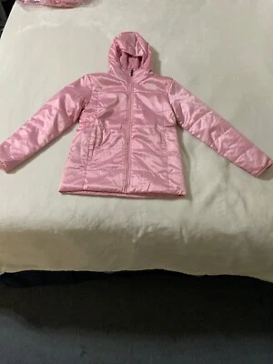 НОВЫЙ С ЯРЛЫКАМИ NORTH FACE БОЛЬШИЕ ДЕВОЧКИ НАПЕЧАТАНО ДВУСТОРОННИЙ MOSSBUD ПАРКА КУРТКА БОЛЬШОЙ 12 - Изображение 1 из 4