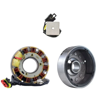 Stator + Voltage Regulator + Flywheel fits Ski Doo Tundra 280 R 250 II 1998-2005 Foto 1 de 4