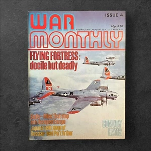 War Monthly Magazine Issue 4 - JULY 1974 - Flying Fortress/Convoy HX112/Patton - Picture 1 of 9