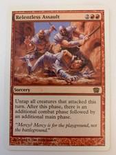 MTG Magic The Gathering - Relentless Assault - Eighth Edition (8th) - LP
