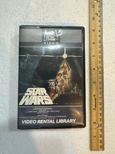 Star Wars Episode IV A New Hope Rental Library Betamax - Bild 1 von 15