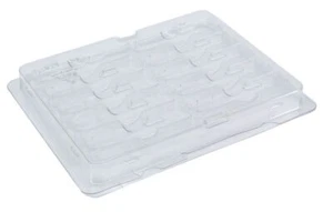 SFP Module Antistatique ESD Storage Box Blister Packaging Émetteur-récepteur Emballage - Photo 1/1