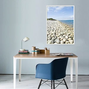3D Stone Coastal 6675 Fake Framed Poster Home Decor Print Painting Unique Art - Bild 1 von 11