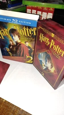 Harry Potter and the Chamber of Secrets (Blu-ray Disc, 2009, 3-Disc Set, WS... - Image 1 of 4