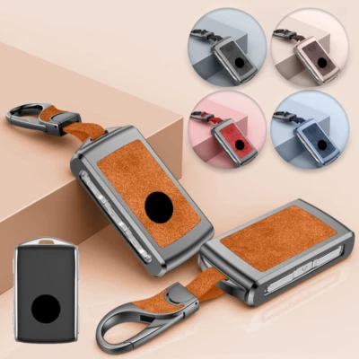 Funda de cuero de aleación para llavero de coche para Volvo S90 C30 XC40 XC70 XC90 S60 S80 Foto 1 de 4