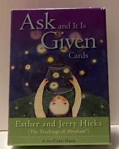 Ask and It Is Given Cards : A 60-Card Deck by Esther and Jerry Hicks/Abraham - Picture 1 of 7