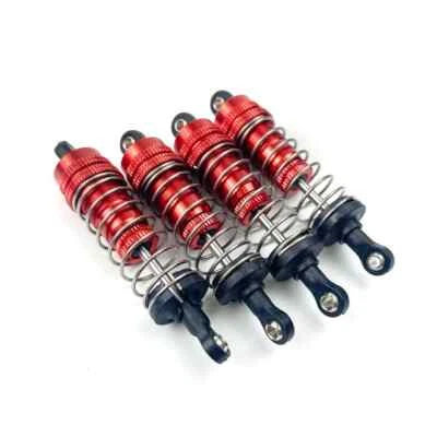 2PC Metal Oil Filled Shock Absorber Front&Rear For 1/14 WLtoy 144001 RC Parts - Image 1 of 4