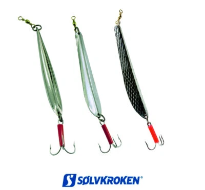 SOLVKROKEN Svenskepilk Bergmann Pilker Norwegenpilker Jökel DECO v. 75g - 1000g - Bild 1 von 3