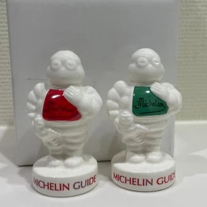 Michelin Guide Michelin man Bibendum  Salt & Pepper New 2013 Limited RARE - Picture 1 of 14