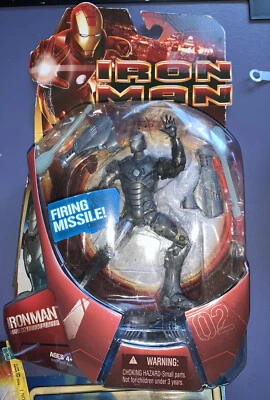 钢铁侠电影钢铁侠马克 02 可动人偶 — 第 1/2 张图片