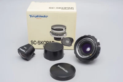 Voigtlander SC Skopar 25mm f/4 Lens, For Nikon Contax S Mount Rangefinder S2 S3 - Image 1 of 4