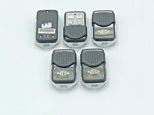 5 X Neco TX4 remote Control for Roller Shutters and Garage Door  - 433MHz