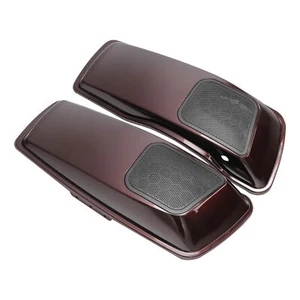 6"x9" Saddlebag Speaker Lids Fit For Harley Touring 2014-2022 Twisted Cherry - Picture 1 of 6