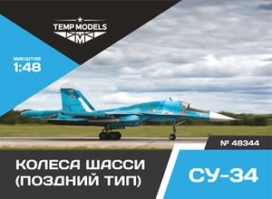JUEGO DE RUEDAS SU-34 LATE TYPE 1/48 TEMP MODELS ALTAMENTE DETALLADOS 48344 - Imagen 1 de 8