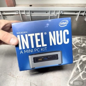 Intel NUC NUC6CAYH Celeron J3455 1.5GHz Mini PC Kit No RAM/SSD New Sealed *READ* - Picture 1 of 6