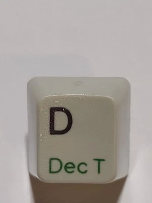 TECLADO IBM Wheelwriter 2 (D) Vintage Máquina de Escribir Llave de Repuesto Foto 1 de 2