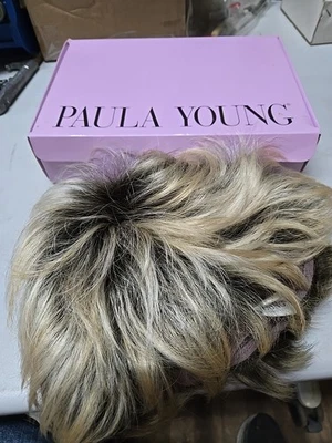 Peluca Paula Young ~ Estilo A3416 Ginebra ~ Color: F888#8 Platino Brillo Talla A (En muy buen estado) Foto 1 de 4