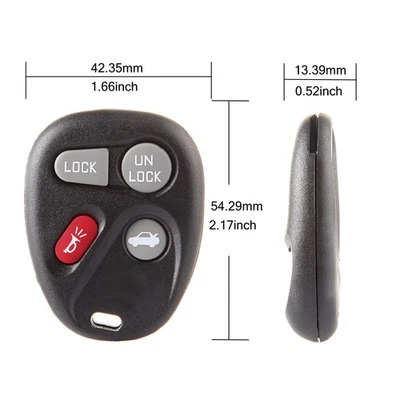 New For 2001 2002 2003-2005 Pontiac Bonneville? Remote Car Key Fob Shell Cover - Image 1 of 4