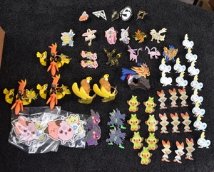 Pokemon Official (58 Piece) TCG Lot Pins Figures Keychains Umbreon Espeon - Picture 1 of 5