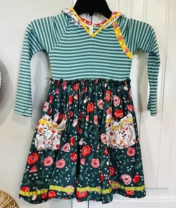 MATILDA JANE Once Upon A time Keepsake Chrissy Hooded Dress Size 6 Christmas - Picture 1 of 8