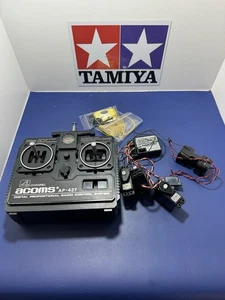 Acoms Vintage Ap427 Set Unused Rc Car Radio Gear 27mhz Hilux Blazer Bruiser 3spd - Picture 1 of 22