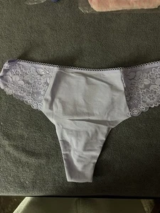 Victoria Secret Modest Tanga Lavendel Größe L - Bild 1 von 3