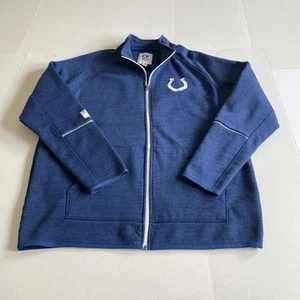 Indianapolis Colts NFL G III Apparel Mock Neck Full Zip Sweatshirt Men's XXL - Picture 1 of 14