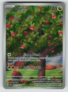 Applin - Ilustración rara SV06: Twilight Masquerade 185/167 MP - Imagen 1 de 2