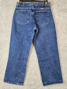 Wrangler Blue Denim Jeans Relaxed 955hudr 14 Husky 28x25 - Bild 1 von 13