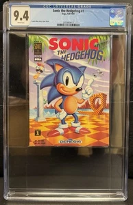 Sonic the Hedgehog Comic #1 Fall 1991 Sega Genesis Promo Limited Edition CGC 9.4 - Picture 1 of 1
