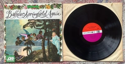 Buffalo Springfield - again LP UK 1968 plum Atlantic laminated cover 1ST A1/B1 - Image 1 of 4