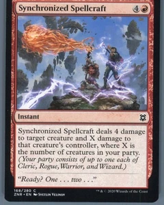 Magic the Gathering MTG Zendikar Rising Synchronized Spellcraft #168 - Picture 1 of 2